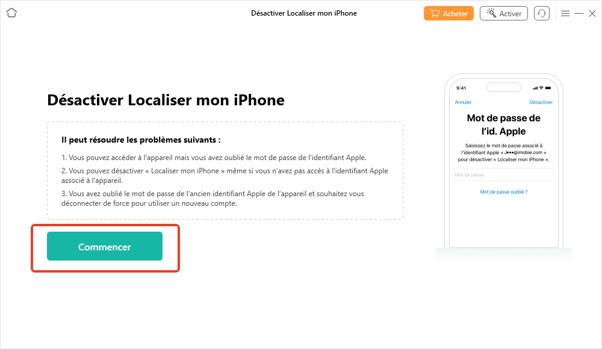 Logiciel AnyUnlock