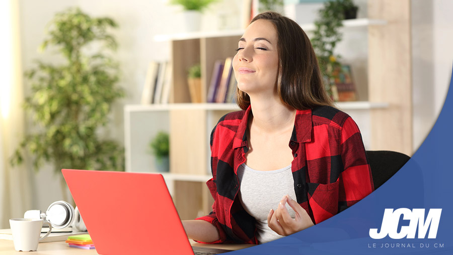 Personne bien dans son travail