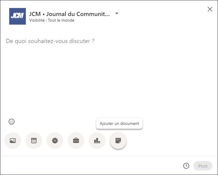 Carrousel Linkedin