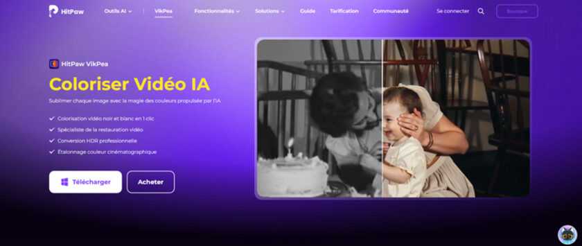 Coloriser Vidéo IA