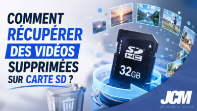 récupérer vidéos supprimées cartes sd