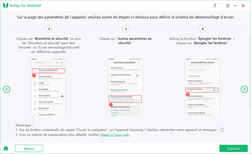 Tenorshare 4uKey pour Android : Déverrouillage 