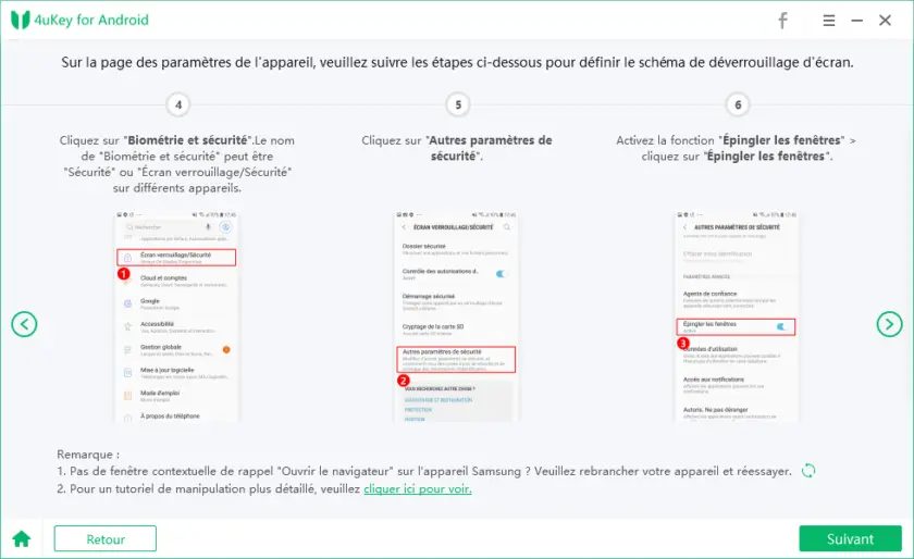 Tenorshare 4uKey pour Android : Déverrouillage 