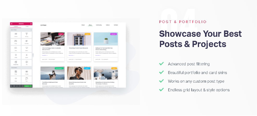 présentation de votre portfolio