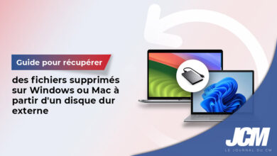 Guide récupération données disque dur externe Mac ou Windows