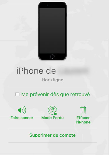 Localiser un smartphone