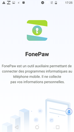 Installer l'application Fonepaw sur Android