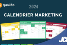 Le calendrier éditorial marketing 2024 Qualifio
