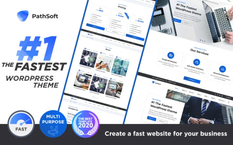 PathSoft - #1 Le thème WordPress le plus rapide et le plus polyvalent pour le e- commerce
