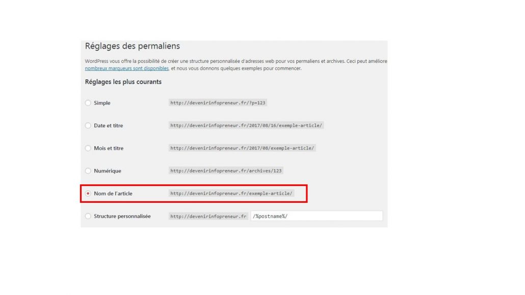 référencer blog : les permaliens
