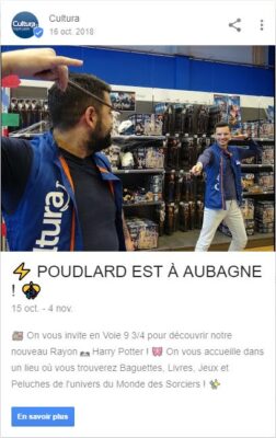 Exemple de post sur Google My Business