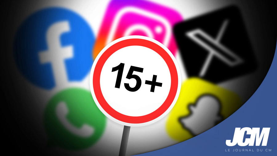 réseaux interdits moins de 15 ans