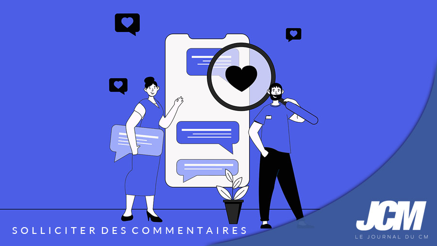 solliciter des commentaires sur les réseaux sociaux