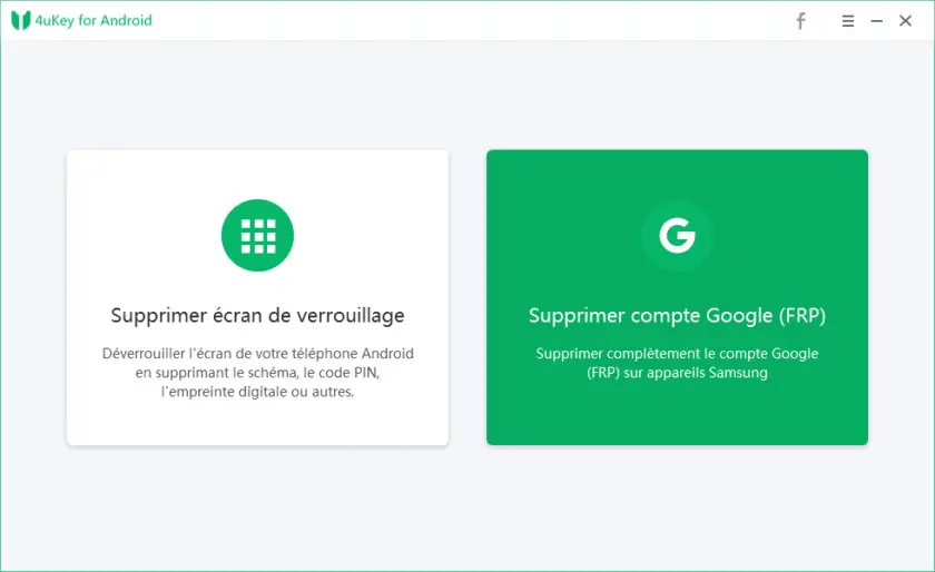 Supprimer compte Google (FRP)