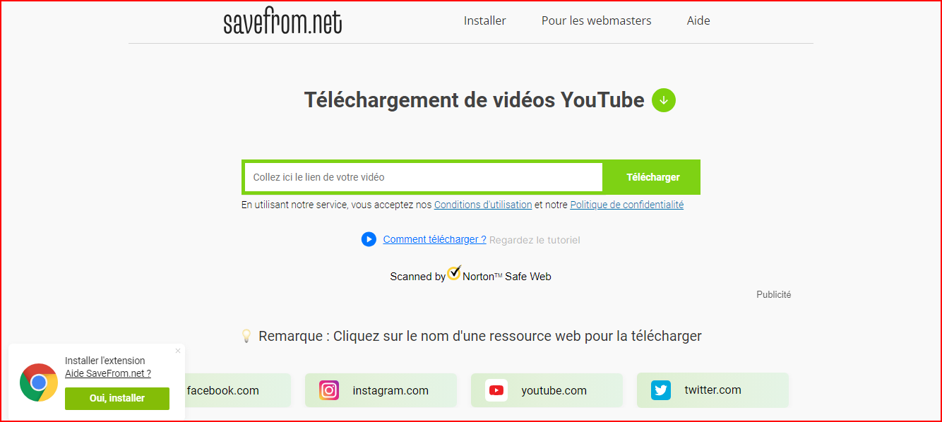 UniConverter,Téléchargement vidéos