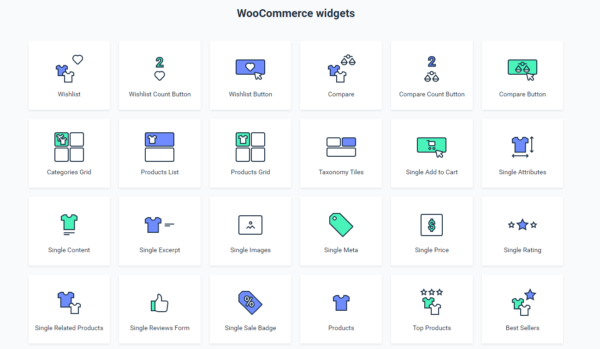 WooCommerce widgets